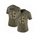 Women Nike Arizona Cardinals #45 Josh Bynes Limited Olive Camo 2017 Salute to Service NFL Jersey