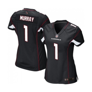 Women's Arizona Cardinals #1 Kyler Murray Game Black Alternate Football Jersey