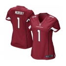 Women's Arizona Cardinals #1 Kyler Murray Game Red Team Color Football Jersey