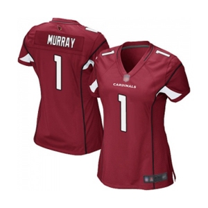 Women's Arizona Cardinals #1 Kyler Murray Game Red Team Color Football Jersey
