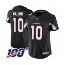 Women's Arizona Cardinals #10 Chad Williams Black Alternate Vapor Untouchable Limited Player 100th Season Football Jersey