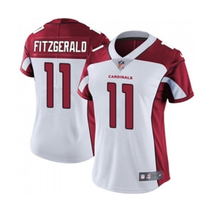 Women's Arizona Cardinals #11 Larry Fitzgerald White Vapor Untouchable Limited Player Football Jersey