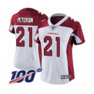 Women's Arizona Cardinals #21 Patrick Peterson White Vapor Untouchable Limited Player 100th Season Football Jersey