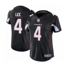 Women's Arizona Cardinals #4 Andy Lee Black Alternate Vapor Untouchable Limited Player Football Jersey