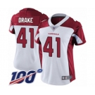 Women's Arizona Cardinals #41 Kenyan Drake White Vapor Untouchable Limited Player 100th Season Football Jersey