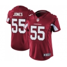 Women's Arizona Cardinals #55 Chandler Jones Red Team Color Vapor Untouchable Limited Player Football Jersey