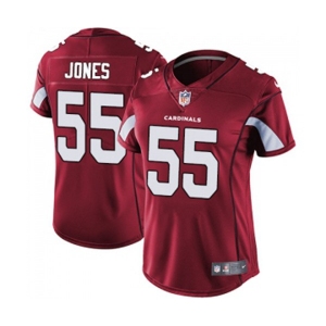 Women's Arizona Cardinals #55 Chandler Jones Red Team Color Vapor Untouchable Limited Player Football Jersey