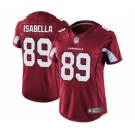 Women's Arizona Cardinals #89 Andy Isabella Red Team Color Vapor Untouchable Limited Player Football Jersey