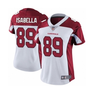 Women's Arizona Cardinals #89 Andy Isabella White Vapor Untouchable Limited Player Football Jersey