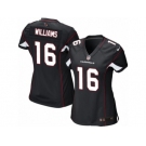 Women's Nike Arizona Cardinals #16 Chad Williams Limited Black Alternate NFL Jersey