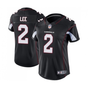 Women's Nike Arizona Cardinals #2 Andy Lee Black Alternate Vapor Untouchable Limited Player NFL Jersey