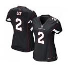 Women's Nike Arizona Cardinals #2 Andy Lee Game Black Alternate NFL Jersey