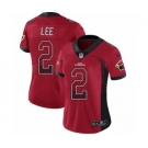 Women's Nike Arizona Cardinals #2 Andy Lee Limited Red Rush Drift Fashion NFL Jersey