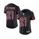 Women's Nike Arizona Cardinals #21 Patrick Peterson Limited Black Rush Vapor Untouchable NFL Jersey