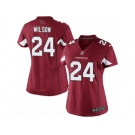 Women's Nike Arizona Cardinals #24 Adrian Wilson Limited Red Team Color NFL Jersey