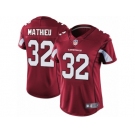 Women's Nike Arizona Cardinals #32 Tyrann Mathieu Vapor Untouchable Limited Red Team Color NFL Jersey