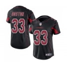 Women's Nike Arizona Cardinals #33 Tre Boston Limited Black Rush Vapor Untouchable NFL Jersey