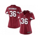 Women's Nike Arizona Cardinals #36 D. J. Swearinger Limited Red Team Color NFL Jersey