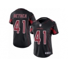 Women's Nike Arizona Cardinals #41 Antoine Bethea Limited Black Rush NFL Jersey