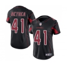 Women's Nike Arizona Cardinals #41 Antoine Bethea Limited Black Rush Vapor Untouchable NFL Jersey