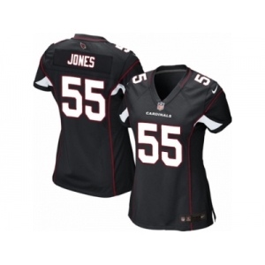 Women's Nike Arizona Cardinals #55 Chandler Jones Limited Black Alternate NFL Jersey