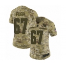 Women's Nike Arizona Cardinals #67 Justin Pugh Limited Camo 2018 Salute to Service NFL Jersey