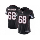 Women's Nike Arizona Cardinals #68 Jared Veldheer Vapor Untouchable Limited Black Alternate NFL Jersey