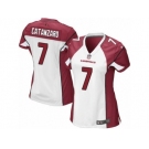 Women's Nike Arizona Cardinals #7 Chandler Catanzaro Limited White NFL Jersey