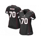 Women's Nike Arizona Cardinals #70 Bobby Massie Limited Black Alternate NFL Jersey