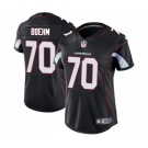 Women's Nike Arizona Cardinals #70 Evan Boehm Black Alternate Vapor Untouchable Limited Player NFL Jersey