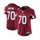 Women's Nike Arizona Cardinals #70 Evan Boehm Red Team Color Vapor Untouchable Limited Player NFL Jersey