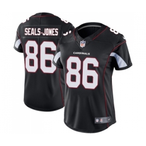 Women's Nike Arizona Cardinals #86 Ricky Seals-Jones Black Alternate Vapor Untouchable Limited Player NFL Jersey