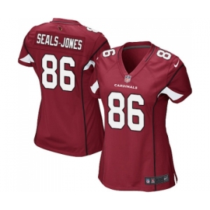 Women's Nike Arizona Cardinals #86 Ricky Seals-Jones Game Red Team Color NFL Jersey