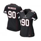 Women's Nike Arizona Cardinals #90 Robert Nkemdiche Game Black Alternate NFL Jersey