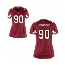 Women's Nike Arizona Cardinals #90 Robert Nkemdiche Red Team Color NFL Jersey