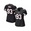 Women's Nike Arizona Cardinals #93 Jarvis Jones Limited Black Alternate NFL Jersey