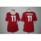 nike women nfl jerseys arizona cardinals #11 fitzgerald red[breast cancer awareness]