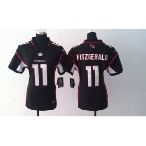 nike women nfl jerseys arizona cardinals #11 larry fitzgerald black[nike]