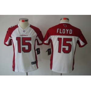 nike women nfl jerseys arizona cardinals #15 floyd white[nike limited]