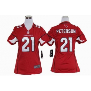 nike women nfl jerseys arizona cardinals #21 patrick peterson red[nike]