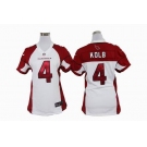 nike women nfl jerseys arizona cardinals #4 kolb white[nike]