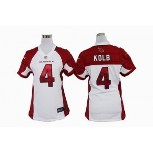 nike women nfl jerseys arizona cardinals #4 kolb white[nike]