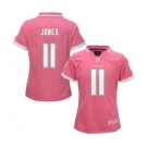 nike women nfl jerseys atlanta falcons #11 jones pink[nike 2015]