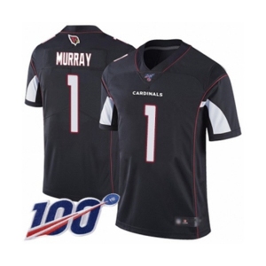 Youth Arizona Cardinals #1 Kyler Murray Black Alternate Vapor Untouchable Limited Player 100th Season Football Jersey