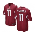 Youth Arizona Cardinals #11 Larry Fitzgerald Game Red Team Color Football Jersey