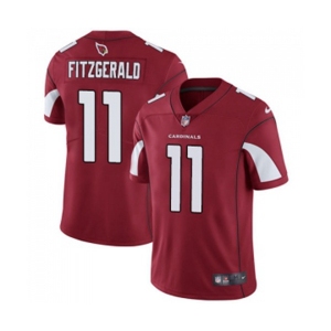 Youth Arizona Cardinals #11 Larry Fitzgerald Red Team Color Vapor Untouchable Limited Player Football Jersey