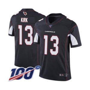 Youth Arizona Cardinals #13 Christian Kirk Black Alternate Vapor Untouchable Limited Player 100th Season Football Jersey