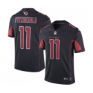 Youth Nike Arizona Cardinals #11 Larry Fitzgerald Limited Black Rush Vapor Untouchable NFL Jersey