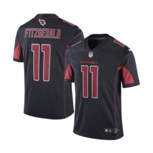 Youth Nike Arizona Cardinals #11 Larry Fitzgerald Limited Black Rush Vapor Untouchable NFL Jersey