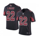 Youth Nike Arizona Cardinals #22 T. J. Logan Limited Black Rush Vapor Untouchable NFL Jersey